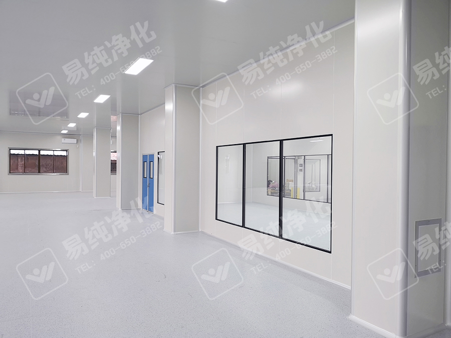 整體工程采用手工板裝修改造，吊頂采用手工單玻鎂凈化板，墻體采用手工巖棉板.jpg